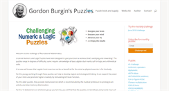 Desktop Screenshot of gordonburgin.com