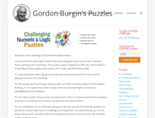 Tablet Screenshot of gordonburgin.com